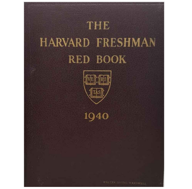 John F Kennedy's 1940 Freshman Yearbook